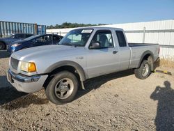 Salvage cars for sale at Anderson, CA auction: 2002 Ford Ranger Super Cab