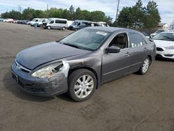 Salvage cars for sale at Denver, CO auction: 2006 Honda Accord EX