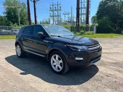 Salvage cars for sale from Copart North Billerica, MA: 2015 Land Rover Range Rover Evoque Pure Plus