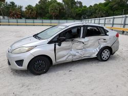 Salvage cars for sale at Fort Pierce, FL auction: 2012 Ford Fiesta S