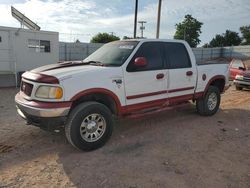 Salvage cars for sale at Oklahoma City, OK auction: 2001 Ford F150 Supercrew