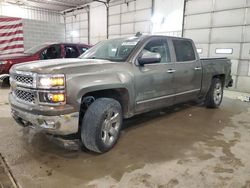 Salvage cars for sale at Columbia, MO auction: 2015 Chevrolet Silverado K1500 LTZ