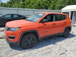 Jeep salvage cars for sale: 2018 Jeep Compass Sport