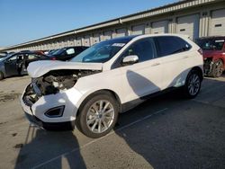 Salvage cars for sale at Louisville, KY auction: 2018 Ford Edge Titanium
