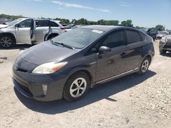 Salvage cars for sale at Kansas City, KS auction: 2012 Toyota Prius