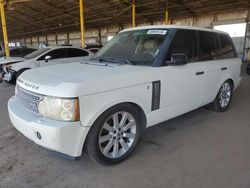 Vehiculos salvage en venta de Copart Phoenix, AZ: 2006 Land Rover Range Rover Supercharged