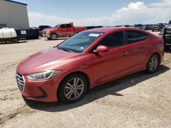 Salvage cars for sale at Amarillo, TX auction: 2017 Hyundai Elantra SE