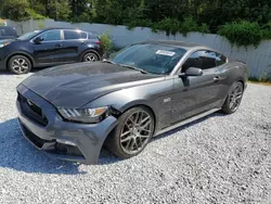 Salvage cars for sale at Fairburn, GA auction: 2017 Ford Mustang GT