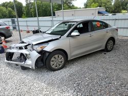 Salvage cars for sale from Copart Augusta, GA: 2020 KIA Rio LX