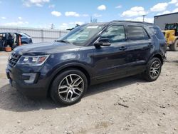 Ford Explorer Sport salvage cars for sale: 2017 Ford Explorer Sport