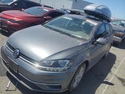 Salvage cars for sale at Vallejo, CA auction: 2018 Volkswagen Golf Sportwagen S