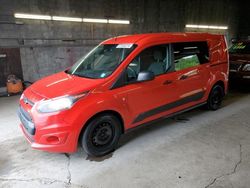 Salvage cars for sale at Angola, NY auction: 2015 Ford Transit Connect XLT