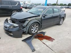 Salvage cars for sale at Grand Prairie, TX auction: 2012 Acura TL