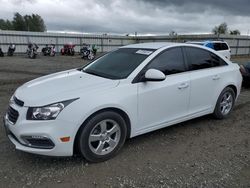 Chevrolet Cruze lt salvage cars for sale: 2015 Chevrolet Cruze LT