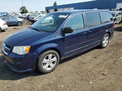 Salvage cars for sale at Woodhaven, MI auction: 2013 Dodge Grand Caravan SE