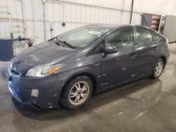 Salvage cars for sale at Avon, MN auction: 2010 Toyota Prius