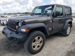 Salvage cars for sale at West Palm Beach, FL auction: 2020 Jeep Wrangler Sport