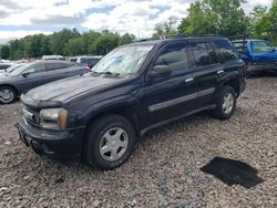 Salvage cars for sale from Copart Chalfont, PA: 2003 Chevrolet Trailblazer