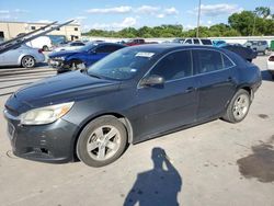 Salvage cars for sale at Wilmer, TX auction: 2015 Chevrolet Malibu LS