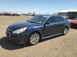 Subaru Legacy 2.5i Limited Vehiculos salvage en venta: 2012 Subaru Legacy 2.5I Limited