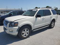 Ford Explorer xlt salvage cars for sale: 2010 Ford Explorer XLT