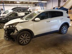 Salvage cars for sale at Wheeling, IL auction: 2017 KIA Sportage EX