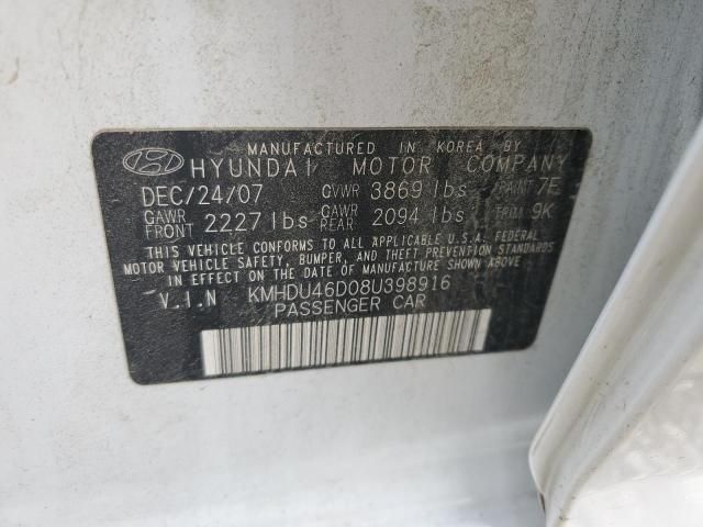 2008 Hyundai Elantra GLS