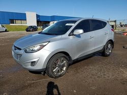 Salvage cars for sale from Copart Woodhaven, MI: 2015 Hyundai Tucson GLS