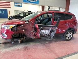 Salvage cars for sale at Angola, NY auction: 2018 Ford Escape SE