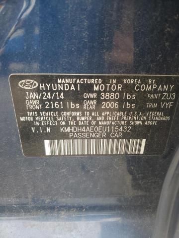 2014 Hyundai Elantra SE