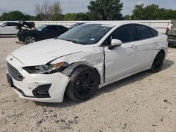 Salvage cars for sale at San Antonio, TX auction: 2020 Ford Fusion SE