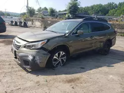 Salvage cars for sale at Marlboro, NY auction: 2021 Subaru Outback Limited