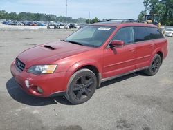 Salvage cars for sale from Copart Dunn, NC: 2005 Subaru Legacy Outback 2.5 XT Limited