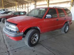 Chevrolet Blazer salvage cars for sale: 2000 Chevrolet Blazer