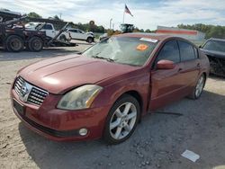 Salvage cars for sale at Montgomery, AL auction: 2004 Nissan Maxima SE