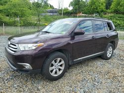 Toyota Highlander salvage cars for sale: 2013 Toyota Highlander Base