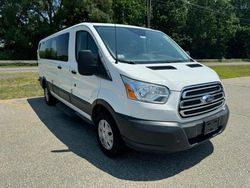 Salvage cars for sale at North Billerica, MA auction: 2016 Ford Transit T-350