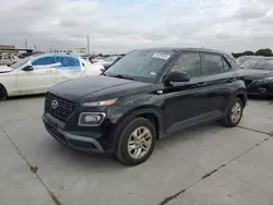 Salvage cars for sale at Grand Prairie, TX auction: 2021 Hyundai Venue SE