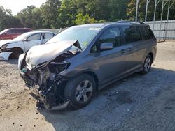 Salvage cars for sale at Savannah, GA auction: 2020 Toyota Sienna LE