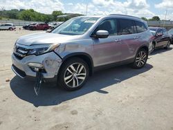 Salvage cars for sale at auction: 2017 Honda Pilot Elite