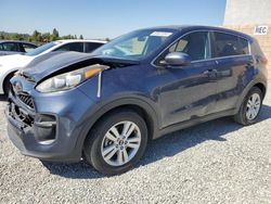 Salvage cars for sale from Copart Mentone, CA: 2017 KIA Sportage LX