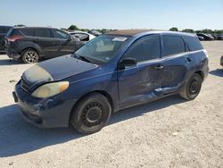 Salvage cars for sale from Copart San Antonio, TX: 2006 Toyota Corolla Matrix XR