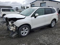 Salvage cars for sale from Copart Airway Heights, WA: 2015 Subaru Forester 2.5I Limited