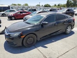 Salvage cars for sale at Sacramento, CA auction: 2018 Honda Civic LX