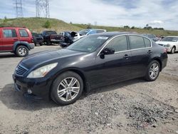 Salvage cars for sale at Littleton, CO auction: 2013 Infiniti G37