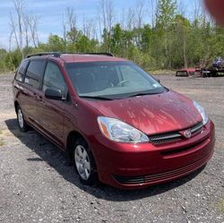 Copart GO Cars for sale at auction: 2005 Toyota Sienna CE