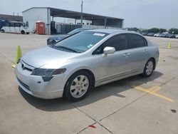 Salvage cars for sale at Grand Prairie, TX auction: 2008 Honda Civic Hybrid