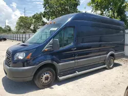 Salvage cars for sale from Copart Riverview, FL: 2017 Ford Transit T-350 HD