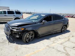 Salvage cars for sale at Sun Valley, CA auction: 2019 Ford Fusion Titanium