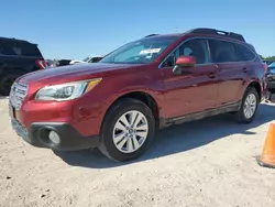 Salvage cars for sale at Houston, TX auction: 2015 Subaru Outback 2.5I Premium